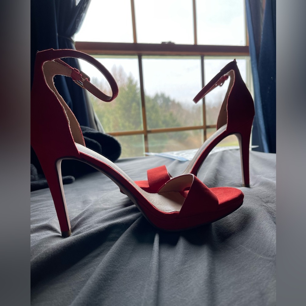 Red high heels
